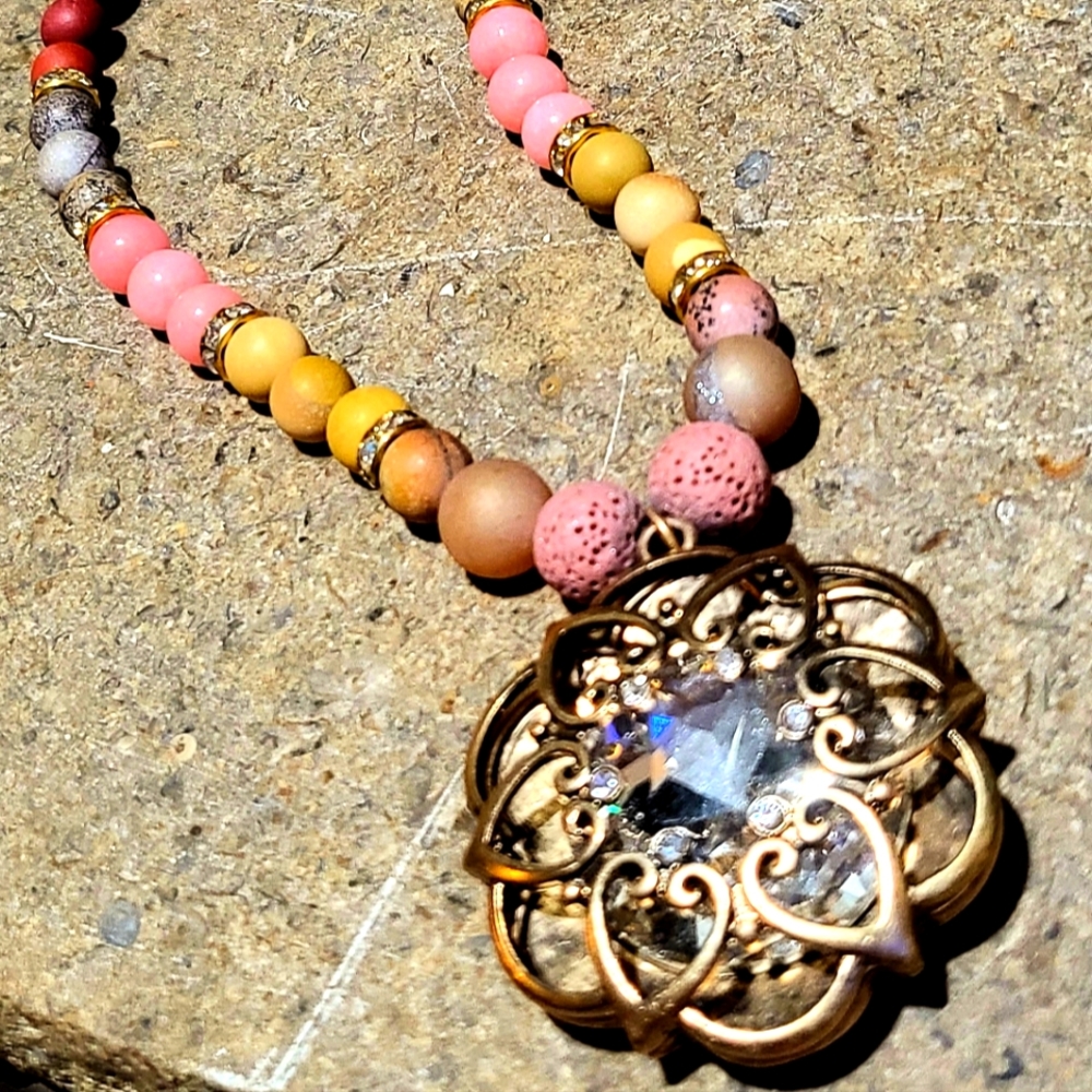 Genuine Gemstone Necklace